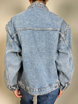 Chaqueta Denim Aplicaciones