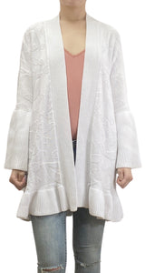 Sweater Abierto Blanco