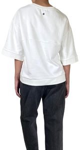 Polerón Blanco Estampado