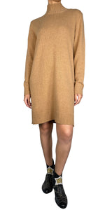 Vestido Tejido Café