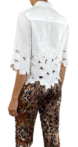 Blusa Bordado Blanco