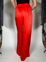 Pantalón Rojo Palazzo