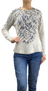 Sweater Gris Josefa Batik