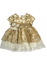 Vestido Dorado Metalizado