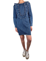 Vestido Rayas Desflecado