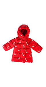 Parca Roja Estampada