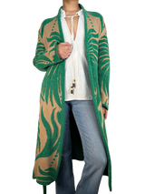 Cardigán Tejido con Relieve