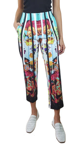 Pantalón Pinzas Multicolor