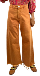 Pantalón Denim Palazzo