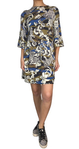 Vestido Verde Estampado