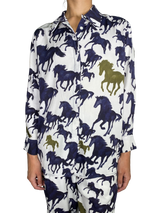 Blusa Estampado Horses