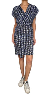 Vestido Wrap Estampado