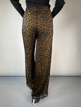 Pantalón Animal Print Seda
