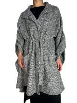 Abrigo Poncho Oversize