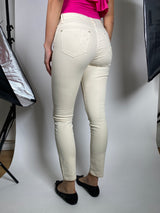 Pantalón Denim Crema