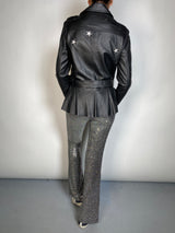 Chaqueta Cuero Estrellas