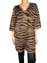 Polera Larga Tejida