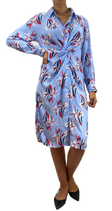 Vestido Midi Celeste