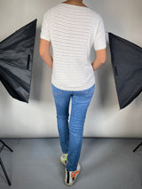 Polera Tejida Blanca