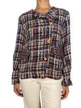 Chaqueta Tejida Multicolor