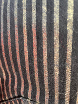 Jeans Rayas Dorado y Negro