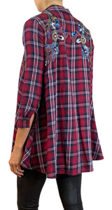 Blusa Cuadrille Mostacillas