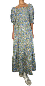 Vestido Pecho Fruncido