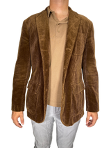 Blazer Cotelé Café