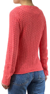 Sweater Coral Algodón Pima