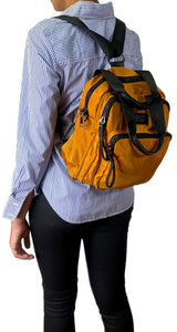 Mochila Nylon Mostaza