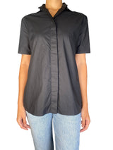 Blusa Negra Botones