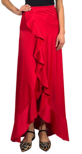 Set Top Y Falda Rojo