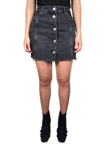 Falda Botones Tiro Alto