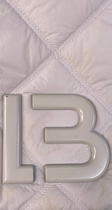 Cartera Acolchada Gris