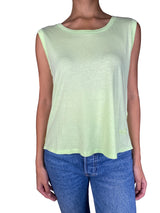 Polera Verde sin Mangas