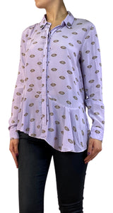 Blusa Seda Morada