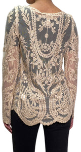 Blusa Traslúcida Karyn Coo By Alaniz