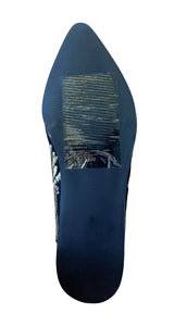 Mules Negras Bordadas