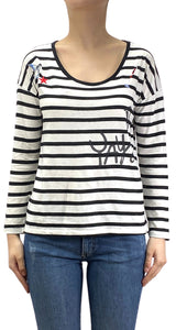 Polera Marine Bordada