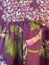Blusa Morada Flores