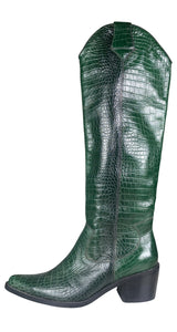 Botas Cowboy Verde