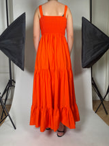 Vestido Naranja Vuelos