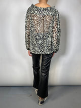 Blusa Estampada Vuelos