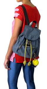 Mochila Nylon Gris