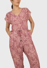 Enterito Ash Print Rosa - Calce Regular