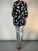 Polera Larga Multicolor