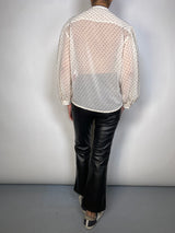 Blusa Puntos Bordados