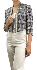 Tapado Jacquard Mostacillas