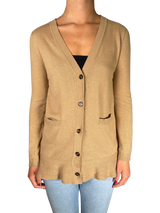 Sweater Abierto Beige