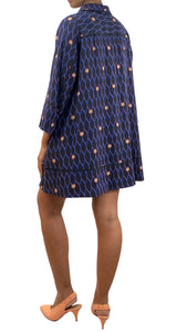 Vestido Estampado Seda